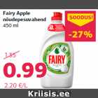 Fairy Apple
nõudepesuvahend
450 ml