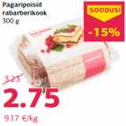 Pagaripoisid
rabarberikook
300 g