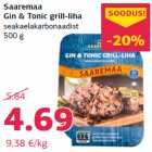 Saaremaa
Gin & Tonic grill-liha