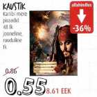 Kaustik Kariibi mere piraadid jooneline,ruuduline
