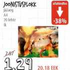 Allahindlus - Joonistusplook Jääaeg A4