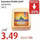 Saaremaa Kadaka juust suitsutatud