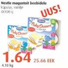 Nestle magustoit beebidele kõpsise,vanilje