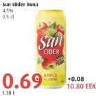 Alkohol - Sun siider õuna
