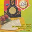 Valio Russkij viilutatud juust 30% 150 g