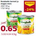 Магазин:Comarket,Скидка:Горох и
сладкая кукуруза Bonduelle


  