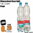 Allahindlus - Mineraalvesi Rasa light
