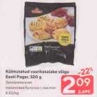 Allahindlus - Külmutatud vaarikasaiake võiga
Eesti Pagar, 320 g
