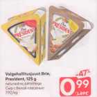 Valgehallitusjuust Brie,
President, 125 g

