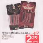 Allahindlus - Grillvorstid Nõo Lihavürst, 365 g

