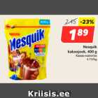 Allahindlus - Nesquik
kakaojook, 400 g