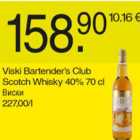 Allahindlus - Viski Bartenders Club Scotch Whisky