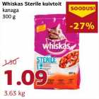 Магазин:Comarket,Скидка:Сухой корм Whiskas, курица 300 г