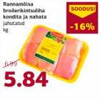Rannamõisa broilerikintsuliha kondita ja nahata jahutatud kg