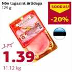 Nõo tagasink ürtidega 125 g