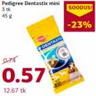 Магазин:Comarket,Скидка:Pedigree
 Dentastix
 mini