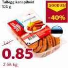 Allahindlus - Tallegg kanapihvid
320 g