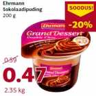 Allahindlus - Ehrmann
šokolaadipuding
200 g