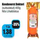 Allahindlus - Keeduvorst Doktori