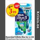 Roseerijad Gillette Blue Ice 3, 6 tk