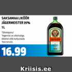 Allahindlus - SAKSAMAA LIKÖÖR JÄGERMEISTER