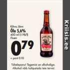 Kihnu Jõnn
Õlu 5,6% 