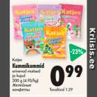 Katjes
Kummikommid