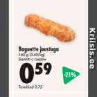 Allahindlus - Baguette juustuga 