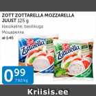 ZOTT ZOTTARELLA MOZZARELLA JUUST 125 G