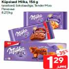 Allahindlus - Küpsised Milka, 156 g

