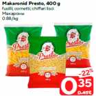 Allahindlus - Makaronid Presto, 400 g

