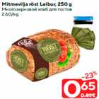 Allahindlus - Mitmevilja röst Leibur, 250 g
