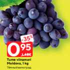 Allahindlus - Tume viinamari
Moldova, 1 kg
