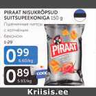 PIRAAT NISUKRÕPSUD SUITSUPEEKONIGA 150 g