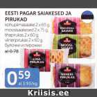EESTI PAGAR SAIAKESED JA PIRUKAD