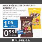 M&M´S VÄRVILISES GLASUURIS KOMMID 90 g