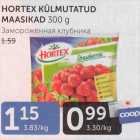 HORTEX KÜLMUTATUD MAASIKAD 300 g