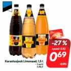 Магазин:Hüper Rimi, Rimi, Mini Rimi,Скидка:Напиток безалкогольный Лимонад, 1,5 л