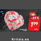 Eestimaine broiler
Tallegg, kg