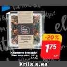 Allahindlus - Kikerherne-kinoasalat
Rimi kokkadelt, 250 g