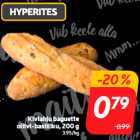 Allahindlus - Kiviahju baguette
oliivi-basiiliku, 200 g