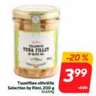 Филе тунца в оливковом масле
Selection by Rimi, 200 г