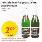 Allahindlus - Vаhuvеin Sovetskoe lgristoe, 750 ml