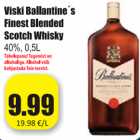 Allahindlus - Viski ballantine´s Finest Blended Scotch Whisky