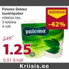 Allahindlus - Paloma Deluxe
tualettpaber