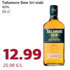 Tullamore Dew Iiri viski
40%
50 cl