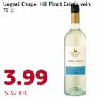 Ungari Chapel Hill Pinot Grigio vein
75 cl
