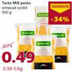 Магазин:Comarket,Скидка:Макаронные изделия Tartu Mill