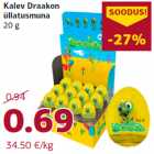 Kalev Draakon
üllatusmuna
20 g