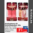 Keedusalaami või hommikupeekon, Nõo